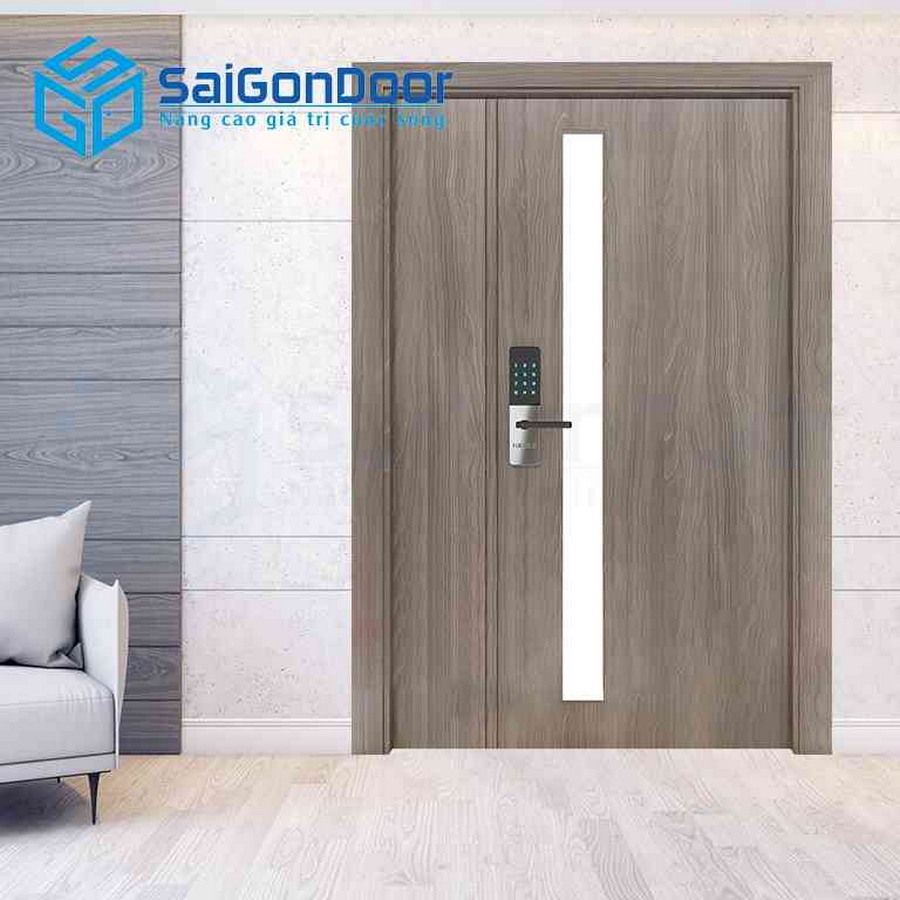 Cửa Gỗ HDF Melammine 2P1G11